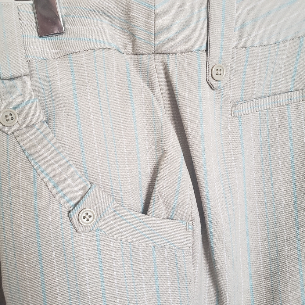 Vintage Pinstriped Pantsuit Size 6 - Picture 5 of 8